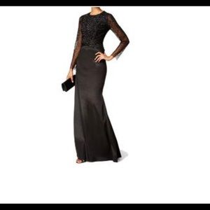 Adrianna Papell Women's Embellished Mermaid Sheath Dress size 4M